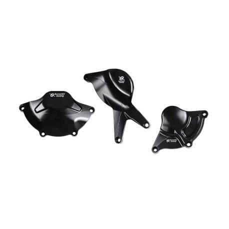 SUZUKI GSXR 1000 KIT PROTECTION CARTER COTE GAUCHE ET DROIT ALU TAILLE MASSE BON