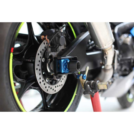 SUZUKI GSXR 1000 ROULETTES DE PROTECTION ROUE ARRIERE EVOTECH  Silencieux afterm