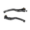 SUZUKI GSXR 600-750-1000 KIT LEVIER FREIN ET EMBRAYAGE REPLIABLE ALU TAILLE MASS