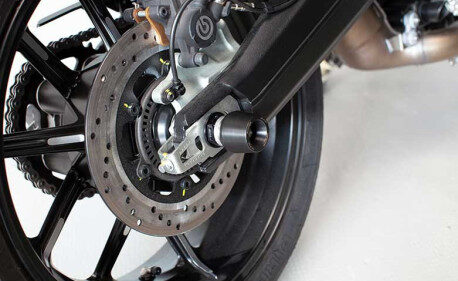 SUZUKI GSXS 1000 ROULETTES DE PROTECTION ROUE AVANT EVOTECH