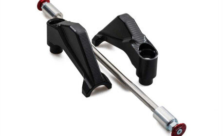 Tampons protection moteur cadre carénage ""Accomac"" Ducati Hypermotard 821/939