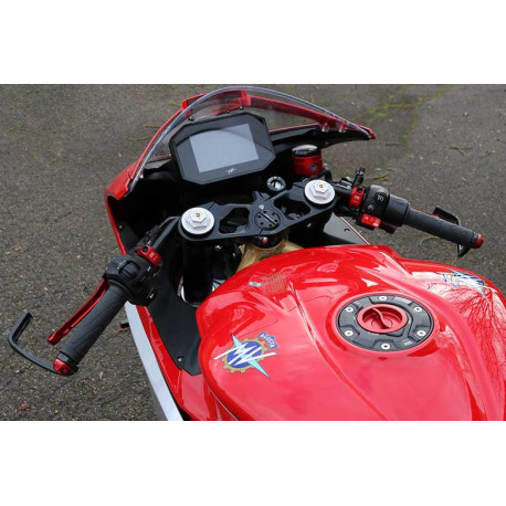 TE DE FOURCHE SUPERIEUR ALUMINIUM TAILLE MASSE MV AGUSTA