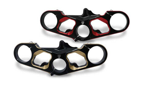 TE DE FOURCHE SUPERIEUR ALUMINIUM TAILLE MASSE MV AGUSTA