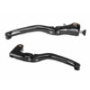 TRIUMPH DAYTONA-SPEED KIT LEVIER FREIN ET EMBRAYAGE REPLIABLE ALU TAILLE MASSE B