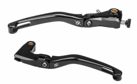 TRIUMPH DAYTONA-SPEED KIT LEVIER FREIN ET EMBRAYAGE REPLIABLE ALU TAILLE MASSE B