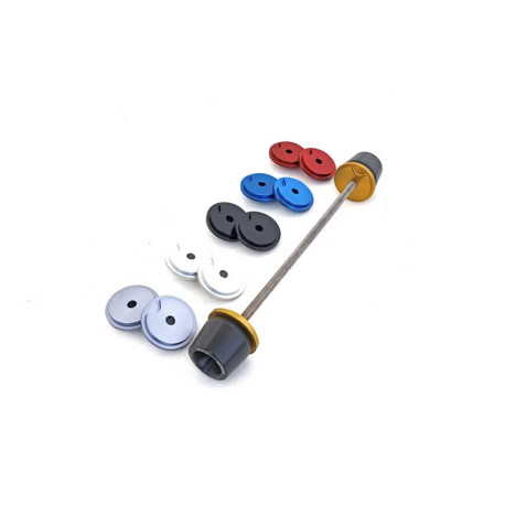 TRIUMPH SPEED TRIPLE 1200 RS ROULETTES DE PROTECTION ROUE ARRIERE EVOTECH