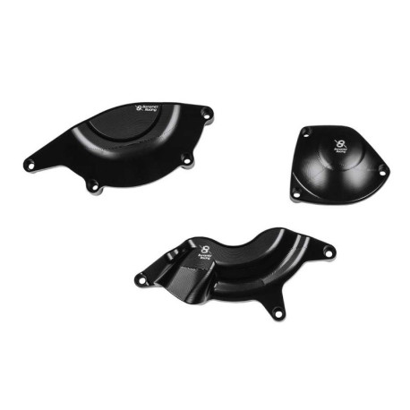 TRIUMPH STREET TRIPLE 765 KIT PROTECTION CARTER COTE GAUCHE ET DROIT ALU TAILLE