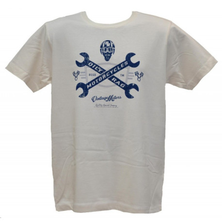 VINTAGE MOTORS OILY RAG TEE SHIRT