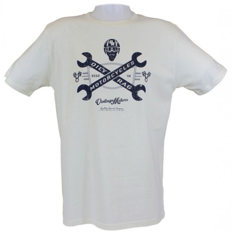 VINTAGE MOTORS OILY RAG TEE SHIRT
