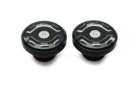 VIS DE PLATINE DE REPOSE PIED AVANT NOIR ET ALU