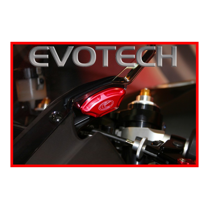 YAMAHA R6 OBTURATEURS DE RETROVISEURS EVOTECH