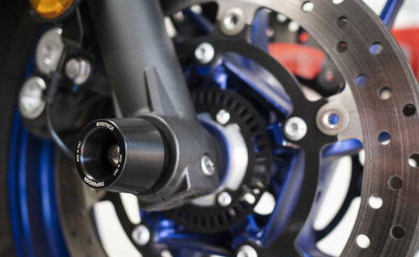 YAMAHA XSR700 ROULETTES DE PROTECTION ROUE AVANT EVOTECH