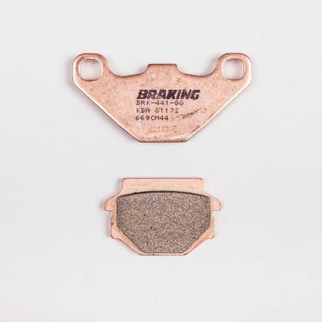 PLAQUETTES DE FREIN FRITTÉS OFFROAD CM44 BRAKING