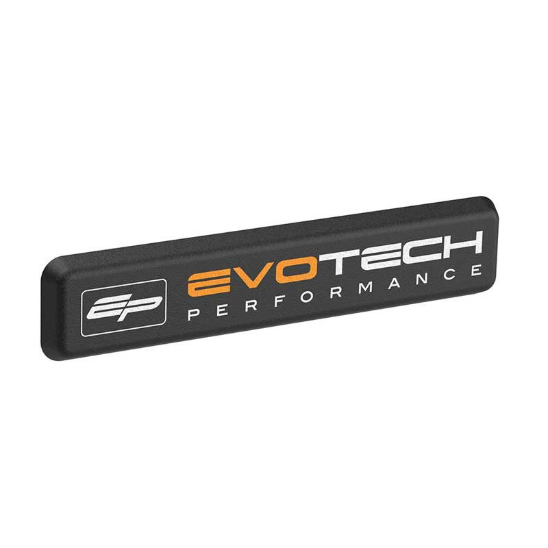 Badge de protection de radiateur de remplacement Evotech Performance - Orange (g