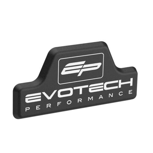 Badge de remplacement pour protection de radiateur Evotech Performance - Blanc (