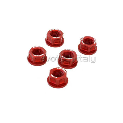 KIT 5 ECROUS DE COURONNE M10X1