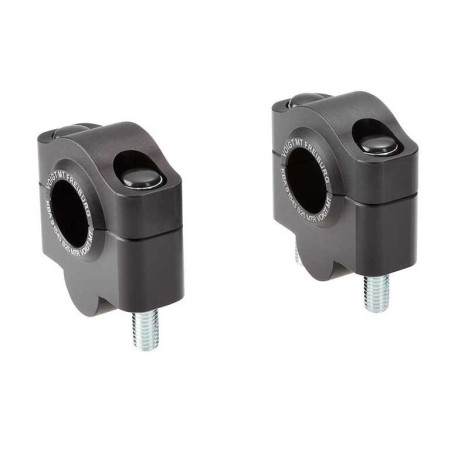 Paire rehausseurs de guidon 25mm pour guidon 22mm