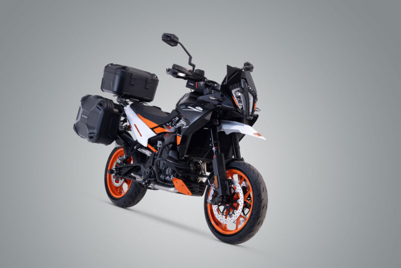 Kit Aventure DUSC avec topcase L Noir. KTM 790 Adv/R, 890 Adv/R, 890 SM T.