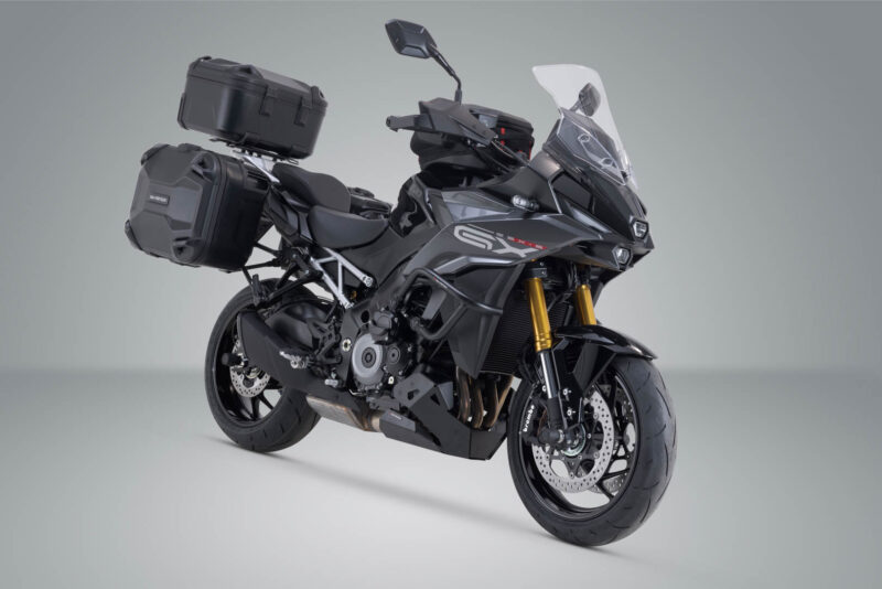Kit Aventure DUSC avec topcase L Noir. Suzuki GSX-S1000GX (23-).