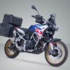 Kit Aventure DUSC avec topcase XL Noir. BMW F 850/900 GS Adv. P. support acier inoxy