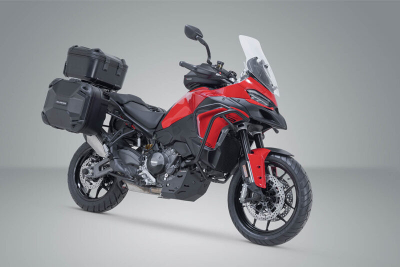 Kit Aventure DUSC avec topcase L Noir. Ducati Multistrada V2 / V2 S (24-).