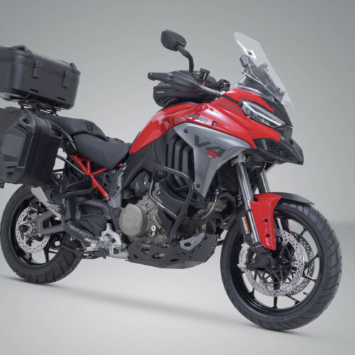 Kit Aventure DUSC avec topcase XL Noir. Ducati Multistrada V4 (20-).
