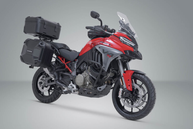Kit Aventure DUSC avec topcase XL Noir. Ducati Multistrada V4 (20-).