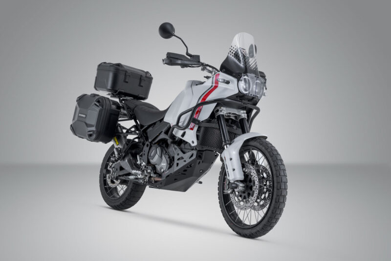 Kit Aventure DUSC avec topcase L Noir. Ducati DesertX (22-)/ Rally (23-).