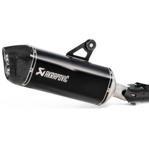 Système d'échappement Akrapovic Slip On Noir. BMW R 1250 GS / Adv (18-).