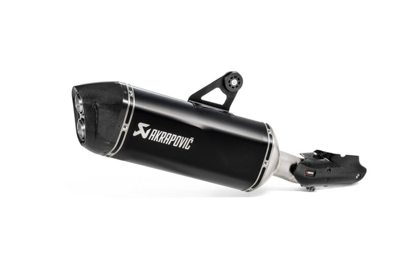 Système d'échappement Akrapovic Slip On Noir. BMW R 1250 GS / Adv (18-).
