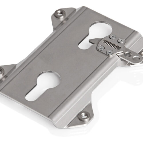 TRAX support de fixation pour accessoire Pour les valises latérales TRAX. Gris.