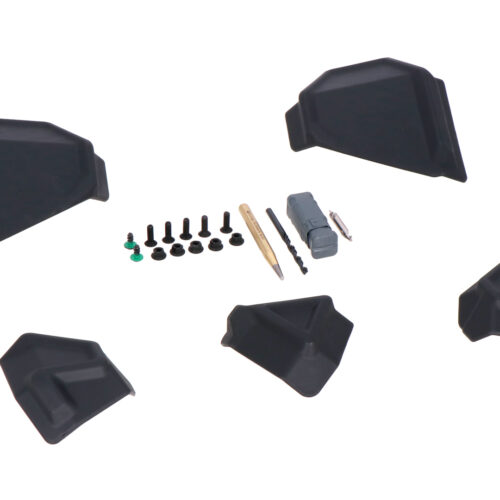 Set de coins de remplacement TRAX ADV Pour valises latérales TRAX ADV + topcase.