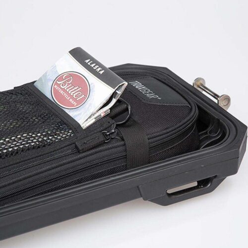 TRAX ADV M/L sacoche interne de couvercle Noir. Pour valises latérales TRAX ADV.