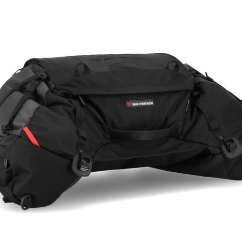 Sacoche de selle PRO Cargobag 1680D Nylon balistique. Noir/Antracite. 50 l.