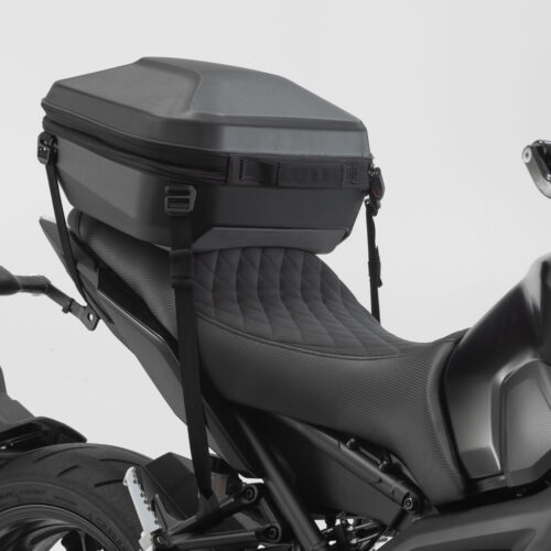 Topcase URBAN ABS  16-29 l. Variante arrimer. Plastique ABS. Noir.