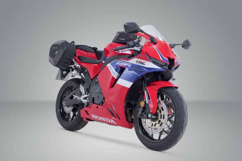 Set de sacoches latérales PRO BLAZE Noir. CB500F/CB650F/CBR500R/CBR600RR/CBR650F.