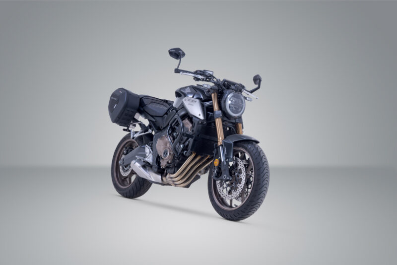 Set de sacoches latérales PRO BLAZE H Noir. Honda CBR650R / CB650R (18-).