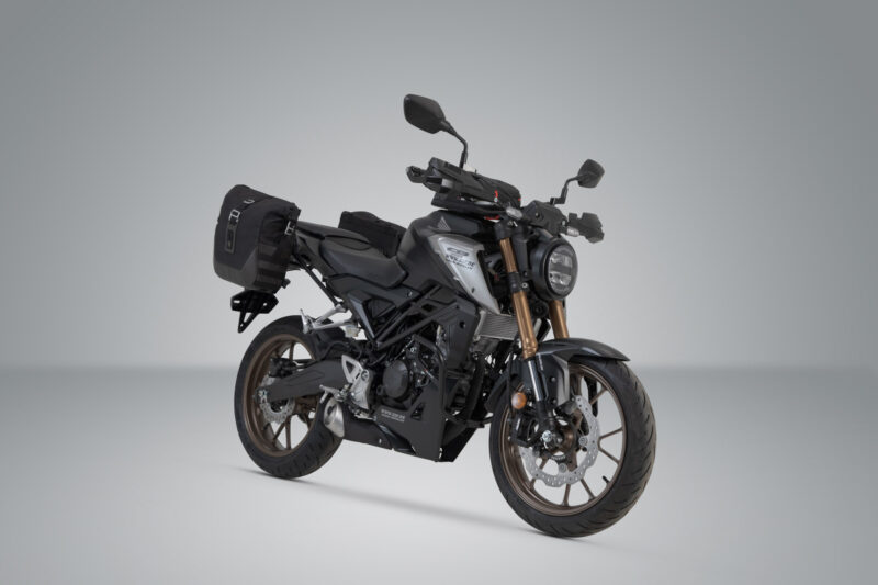 Legend Gear set sacoches lat. LC - Black Edition Honda CB300R (18-) / CB125R (18-).