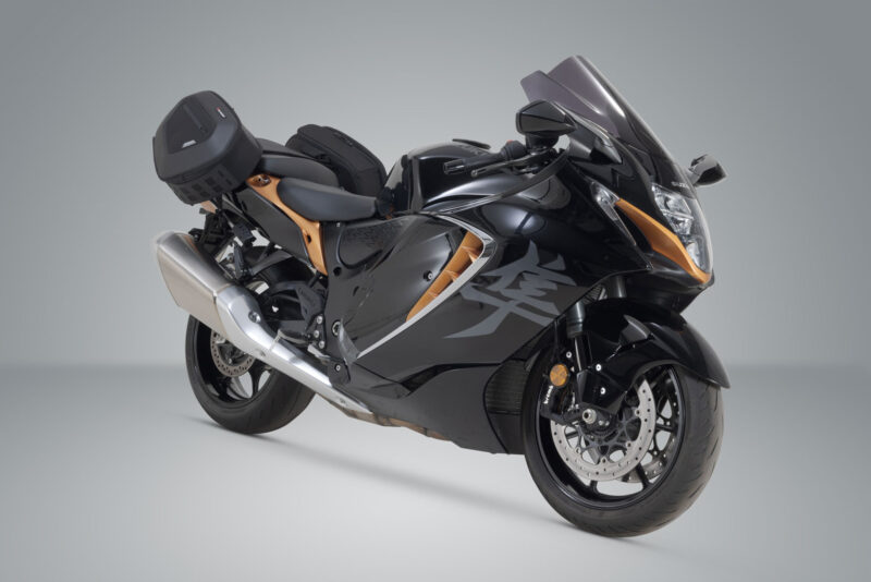 Set de sacoches latérales PRO BLAZE H Noir. Suzuki GSX 1300 R Hayabusa (08-20).