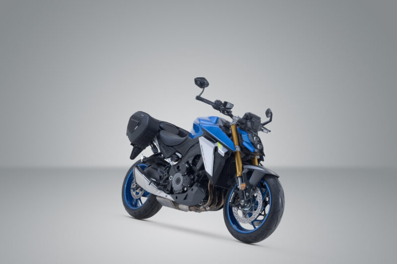 Set de sacoches latérales PRO BLAZE H Noir. Suzuki GSX-S1000/F (15-), GSX-S950 (21-).