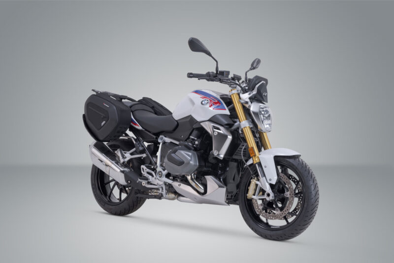 Set de sacoches latérales PRO BLAZE H Noir. BMW R 1200 R/RS (14-18), R 1250 R/RS (18-).