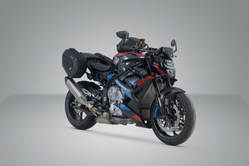 Set de sacoches latérales PRO BLAZE H Noir. BMW S1000RR (19-22)/R (21-),M1000R (22-).