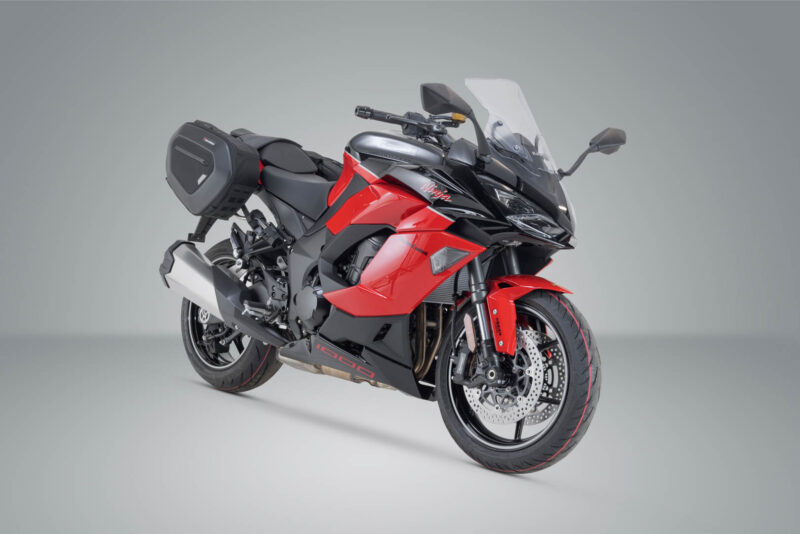 Set de sacoches latérales PRO BLAZE H Noir. Kawasaki Z 1000 SX, Ninja 1000SX, 1100SX/SE.