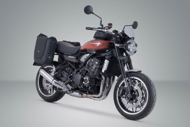 Système de sacoches latérales Legend Gear V-LOC 16/11 l. Kawasaki Z900RS/Cafe/SE (17-), 50th Anni.