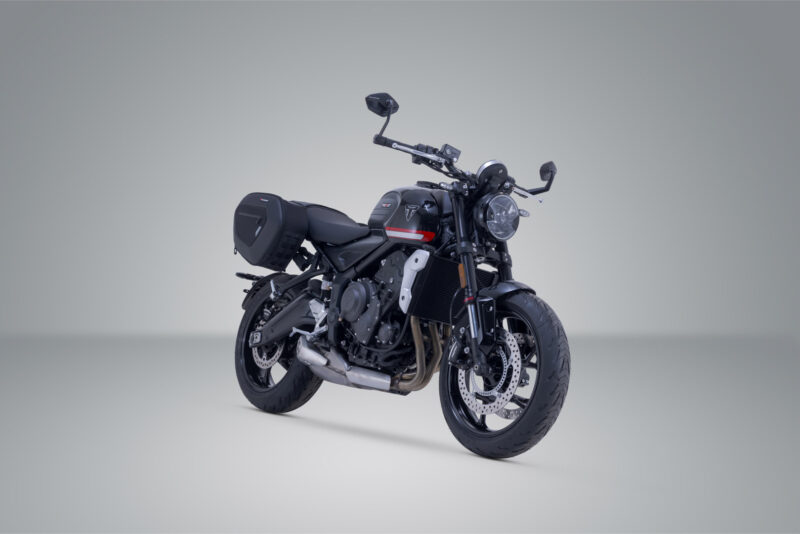 Set de sacoches latérales PRO BLAZE H Noir. Triumph Trident 660 / Daytona 660.