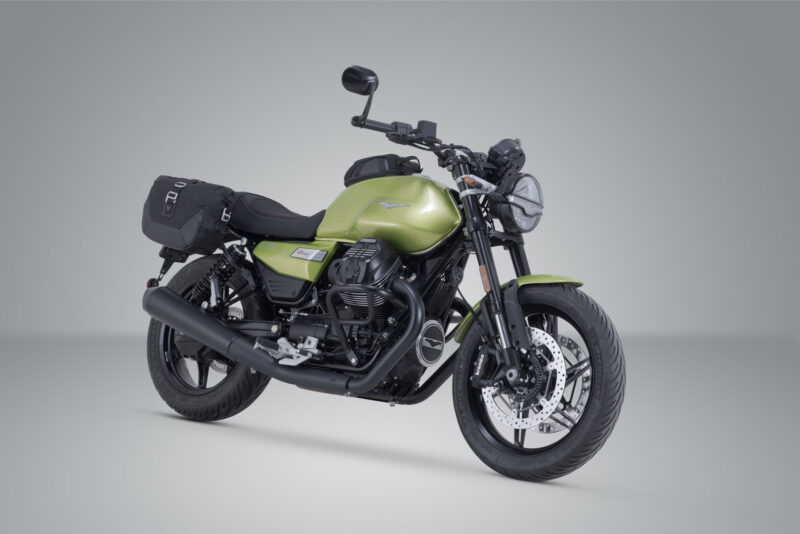 Legend Gear set sacoches lat. LC - Black Edition Modèles Moto Guzzi V7 (20-).