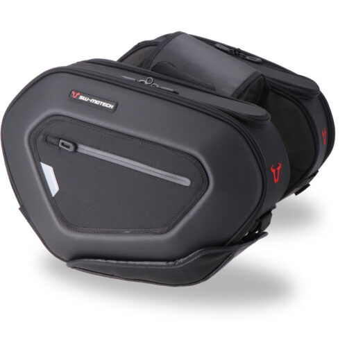 Set de sacoches latérales PRO BLAZE Noir. CB500F/CB650F/CBR500R/CBR600RR/CBR650F.