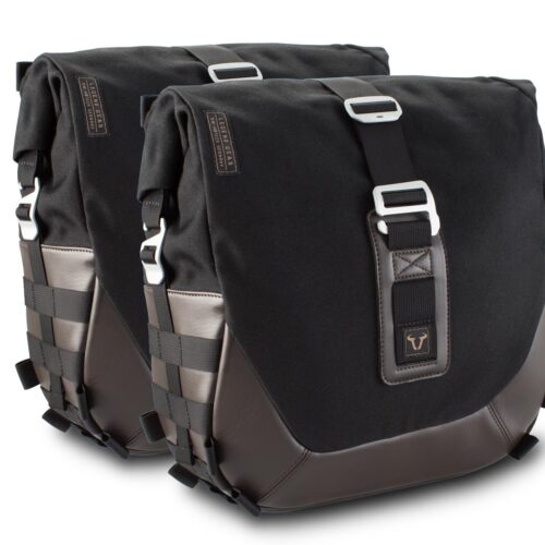 Legend Gear set sacoches lat. LC Black Edition Triumph Bonneville / T100 (04-16).