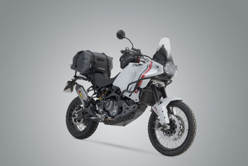 Sacoche de selle Drybag 350 35 l. Gris/Noir. Étanche.