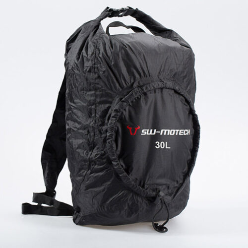 Sac à dos pliable Flexpack 30 l. Noir. Résiste à l'eau. Pliable.